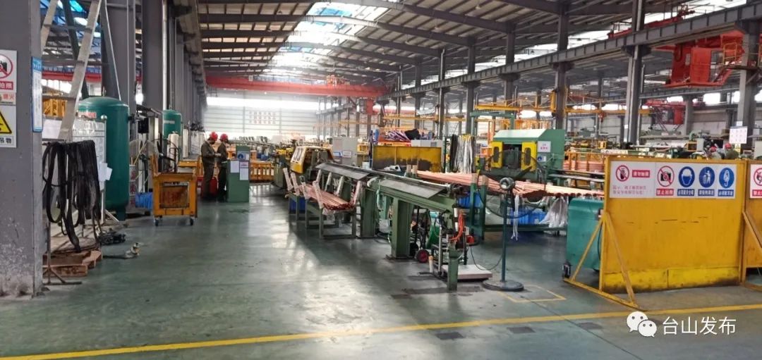 機(jī)器動(dòng)起來！臺(tái)山工業(yè)企業(yè)復(fù)工率超八成