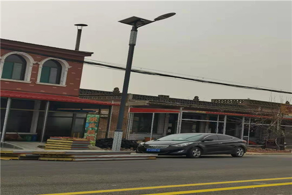 山西太原農(nóng)村太陽(yáng)能路燈