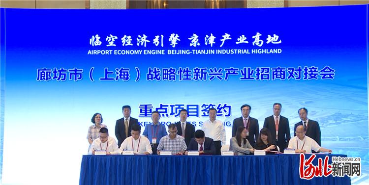 河北省廊坊市在滬舉辦戰(zhàn)略性新興產(chǎn)業(yè)招商對(duì)接會(huì)