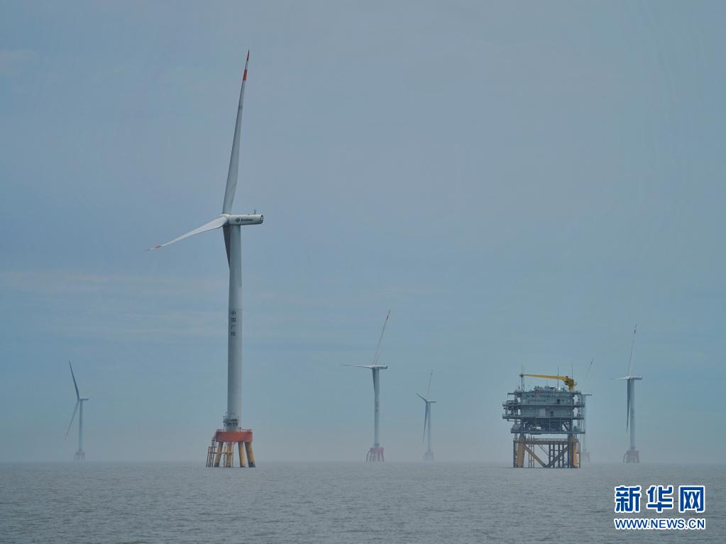 浙江省蕞大海上風(fēng)電場(chǎng)群開始正式并網(wǎng)運(yùn)行